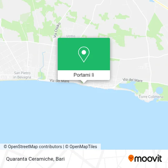 Mappa Quaranta Ceramiche