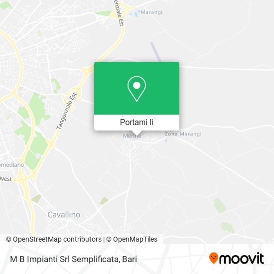 Mappa M B Impianti Srl Semplificata