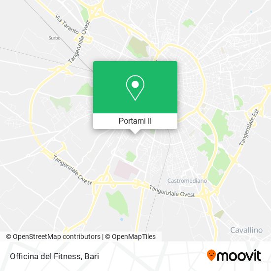 Mappa Officina del Fitness