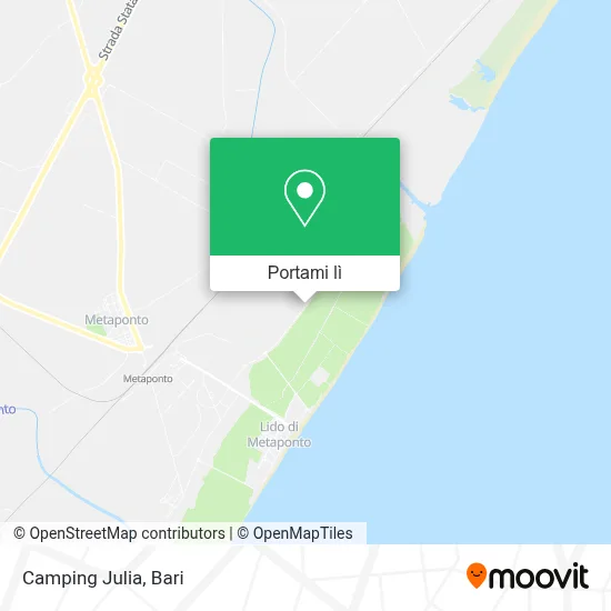 Mappa Camping Julia