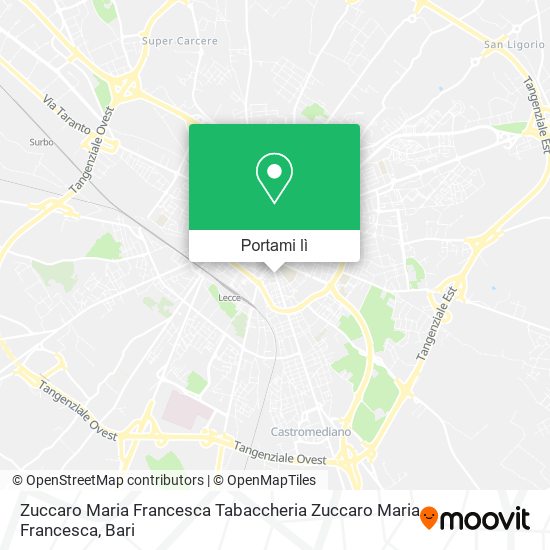 Mappa Zuccaro Maria Francesca Tabaccheria Zuccaro Maria Francesca