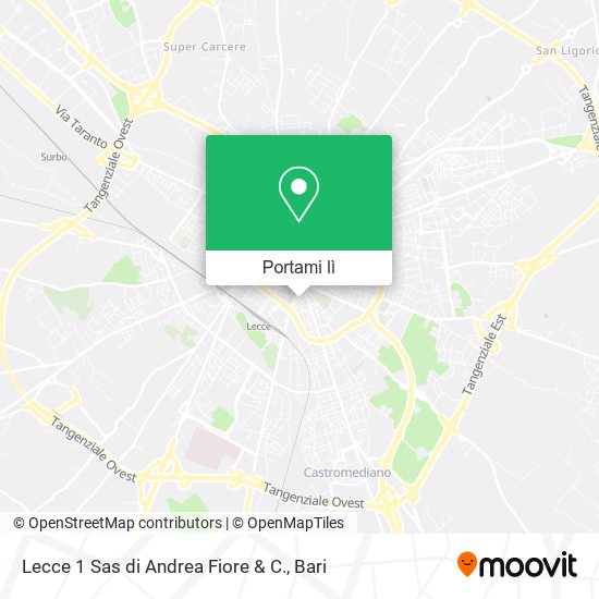 Mappa Lecce 1 Sas di Andrea Fiore & C.
