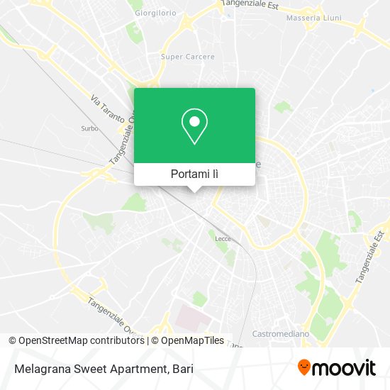Mappa Melagrana Sweet Apartment