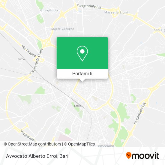 Mappa Avvocato Alberto Erroi