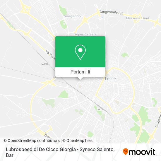 Mappa Lubrospeed di De Cicco Giorgia - Syneco Salento