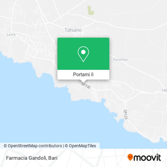 Mappa Farmacia Gandoli