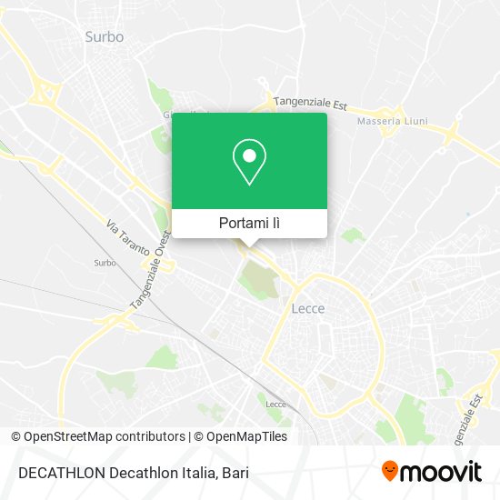Mappa DECATHLON Decathlon Italia