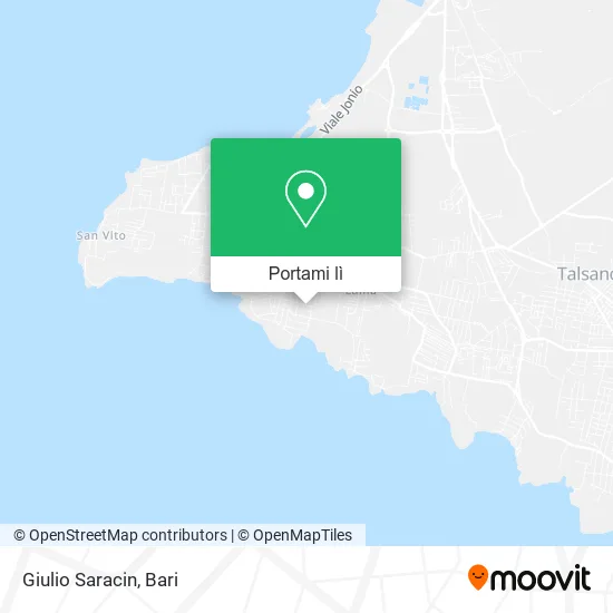 Mappa Giulio Saracin