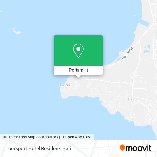Mappa Toursport Hotel Residenz