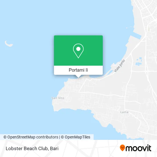 Mappa Lobster Beach Club