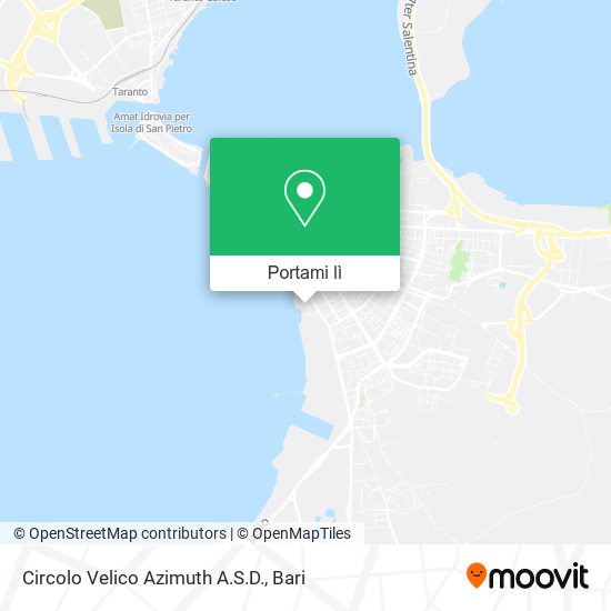 Mappa Circolo Velico Azimuth A.S.D.