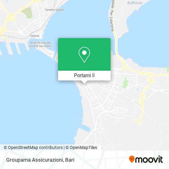 Mappa Groupama Assicurazioni