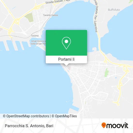 Mappa Parrocchia S. Antonio