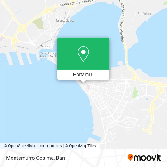 Mappa Montemurro Cosima