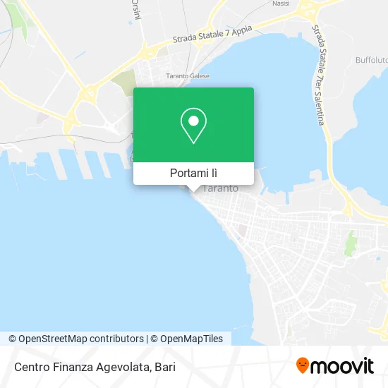 Mappa Centro Finanza Agevolata