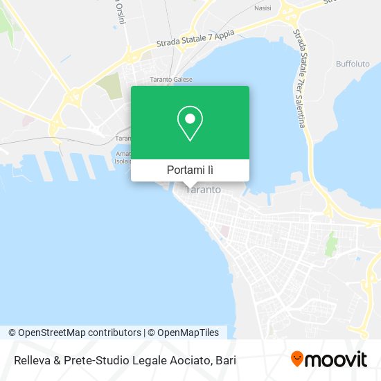 Mappa Relleva & Prete-Studio Legale Aociato