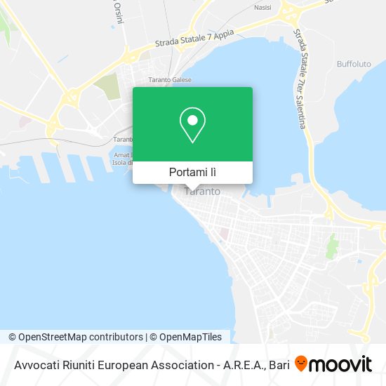 Mappa Avvocati Riuniti European Association - A.R.E.A.