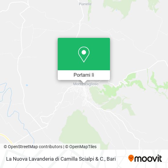 Mappa La Nuova Lavanderia di Camilla Scialpi & C.