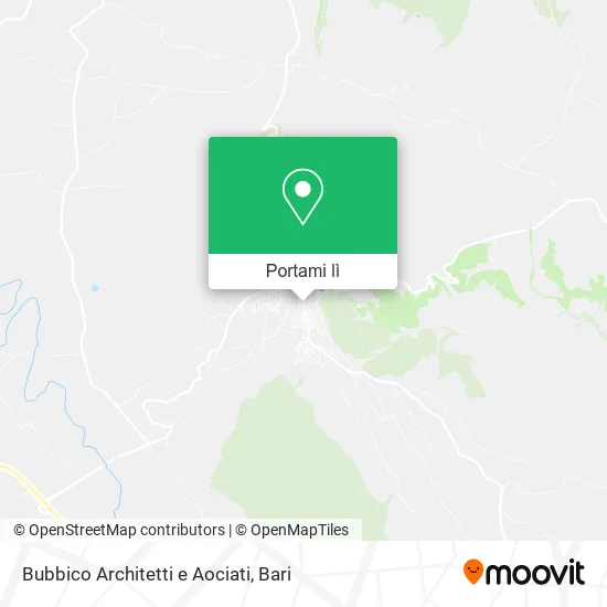 Mappa Bubbico Architetti e Aociati