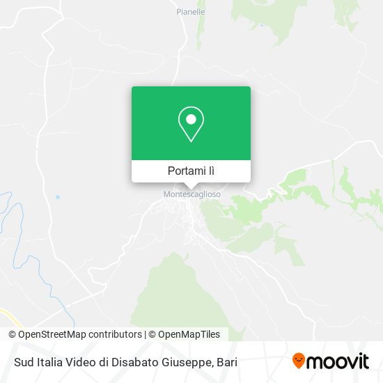 Mappa Sud Italia Video di Disabato Giuseppe