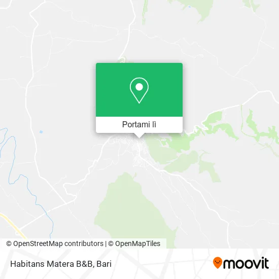 Mappa Habitans Matera B&B