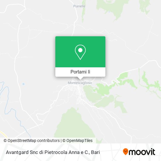 Mappa Avantgard Snc di Pietrocola Anna e C.