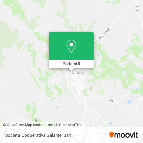 Mappa Societa' Cooperativa Galante