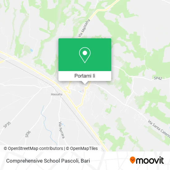 Mappa Comprehensive School Pascoli