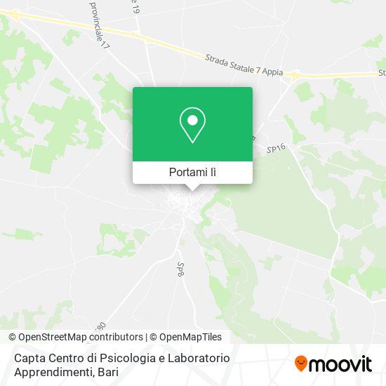 Mappa Capta Centro di Psicologia e Laboratorio Apprendimenti