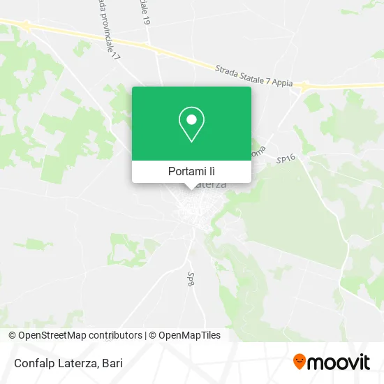 Mappa Confalp Laterza