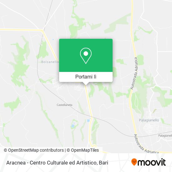 Mappa Aracnea - Centro Culturale ed Artistico
