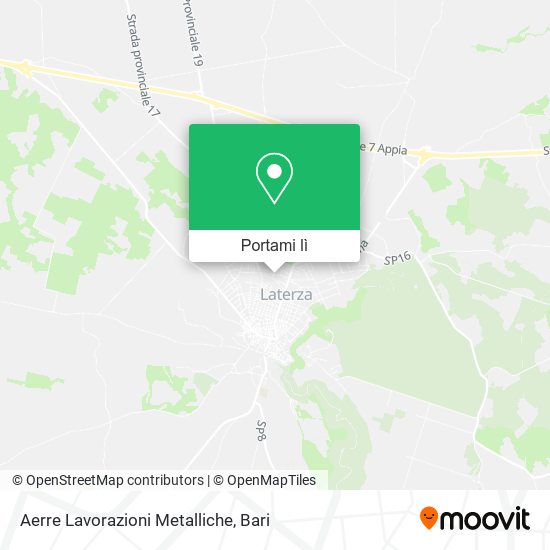 Mappa Aerre Lavorazioni Metalliche