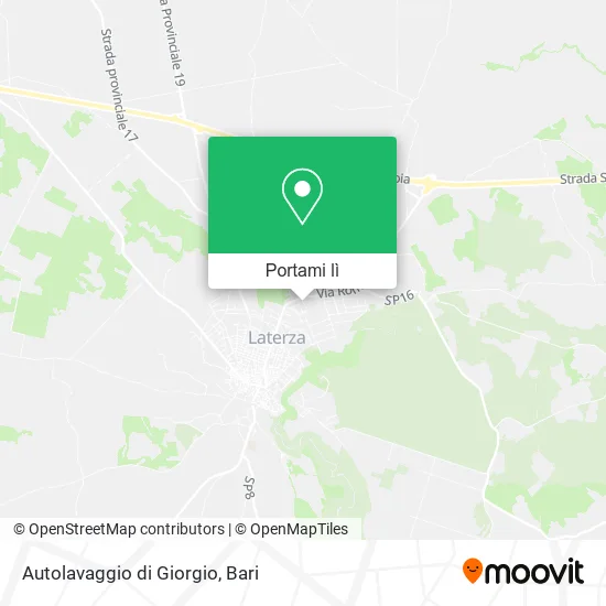 Mappa Autolavaggio di Giorgio