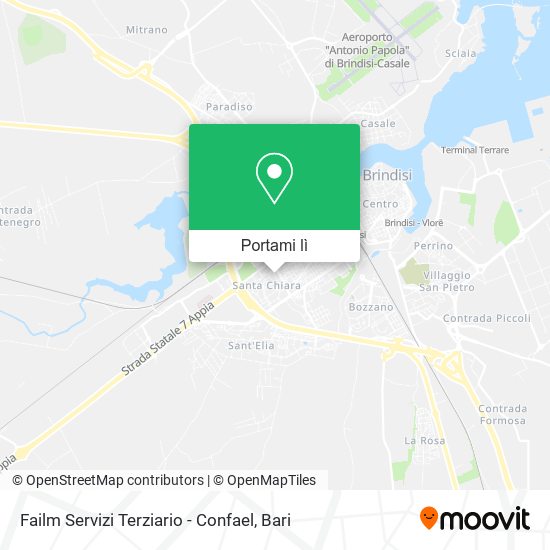 Mappa Failm Servizi Terziario - Confael