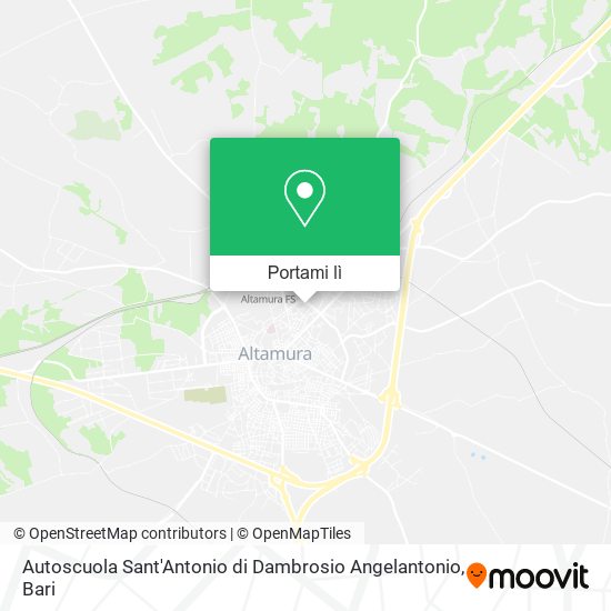 Mappa Autoscuola Sant'Antonio di Dambrosio Angelantonio