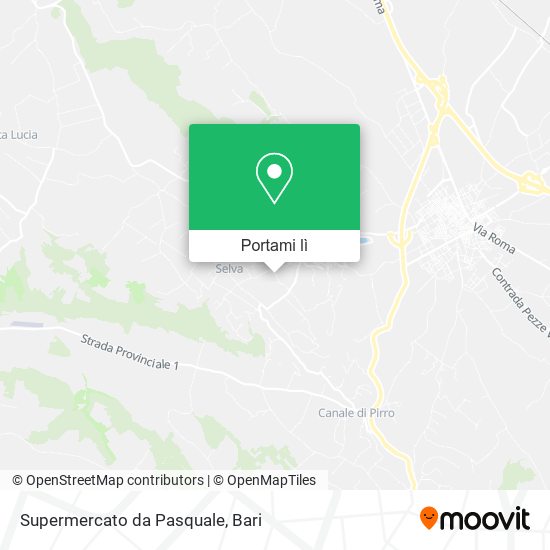 Mappa Supermercato da Pasquale