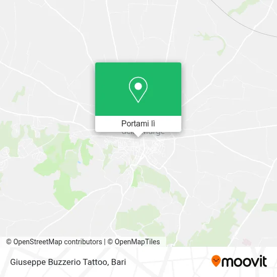 Mappa Giuseppe Buzzerio Tattoo