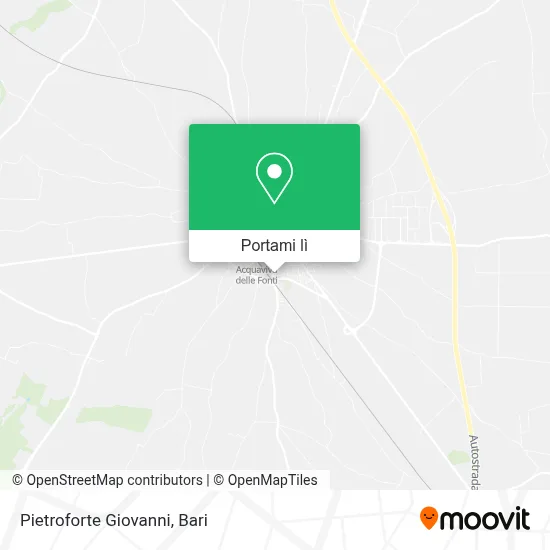 Mappa Pietroforte Giovanni