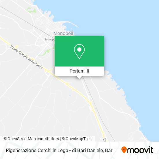 Mappa Rigenerazione Cerchi in Lega - di Bari Daniele