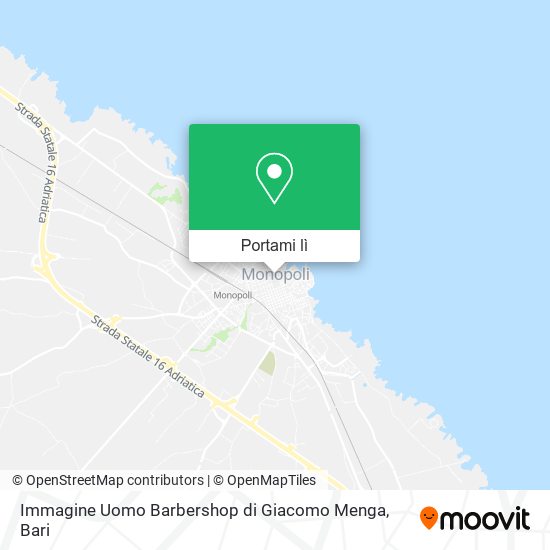 Mappa Immagine Uomo Barbershop di Giacomo Menga