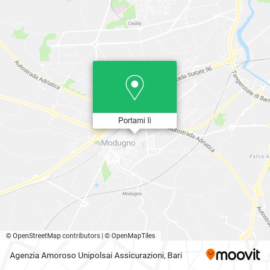 Mappa Agenzia Amoroso Unipolsai Assicurazioni