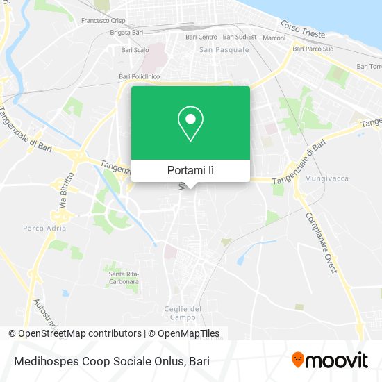 Mappa Medihospes Coop Sociale Onlus