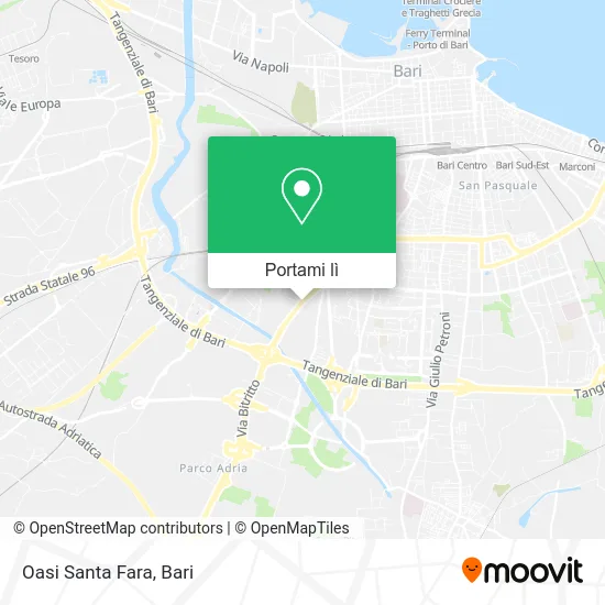 Mappa Oasi Santa Fara