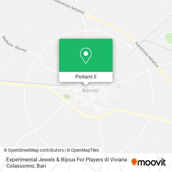 Mappa Experimental Jewels & Bijoux For Players di Viviana Colasuonno