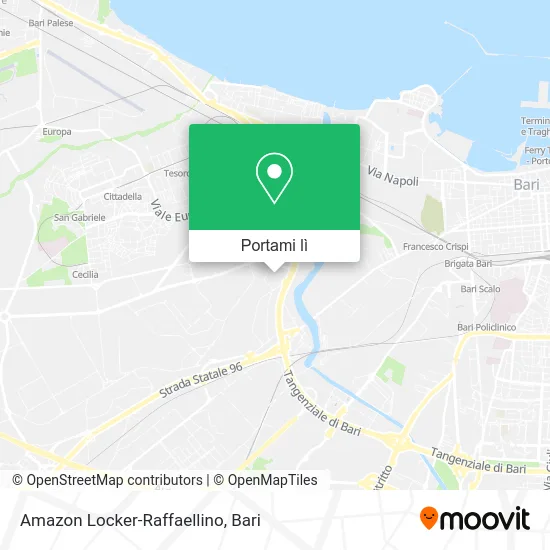 Mappa Amazon Locker-Raffaellino