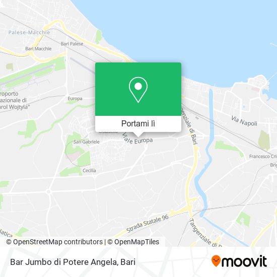 Mappa Bar Jumbo di Potere Angela