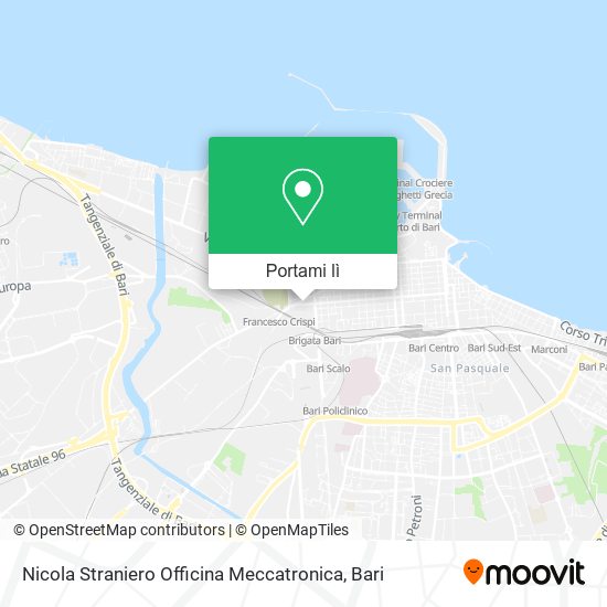 Mappa Nicola Straniero Officina Meccatronica