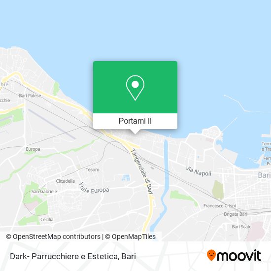 Mappa Dark- Parrucchiere e Estetica