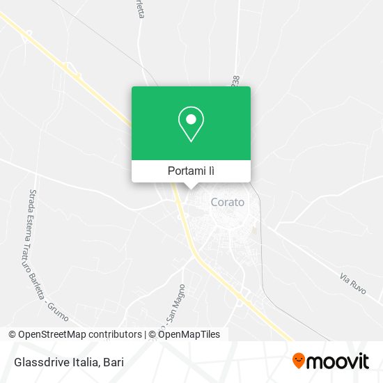 Mappa Glassdrive Italia