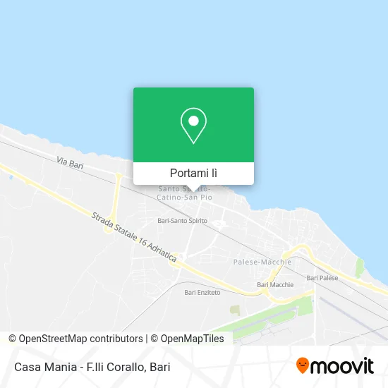 Mappa Casa Mania - F.lli Corallo